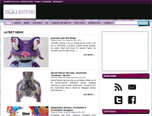 Tablet Screenshot of collect3d.com